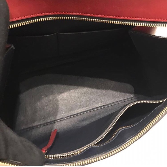 Celine medium Edge in burgundy. - Picture 4 of 6